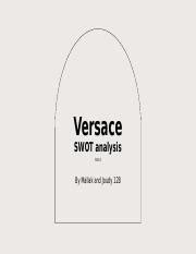 Versace SWOT Analysis 